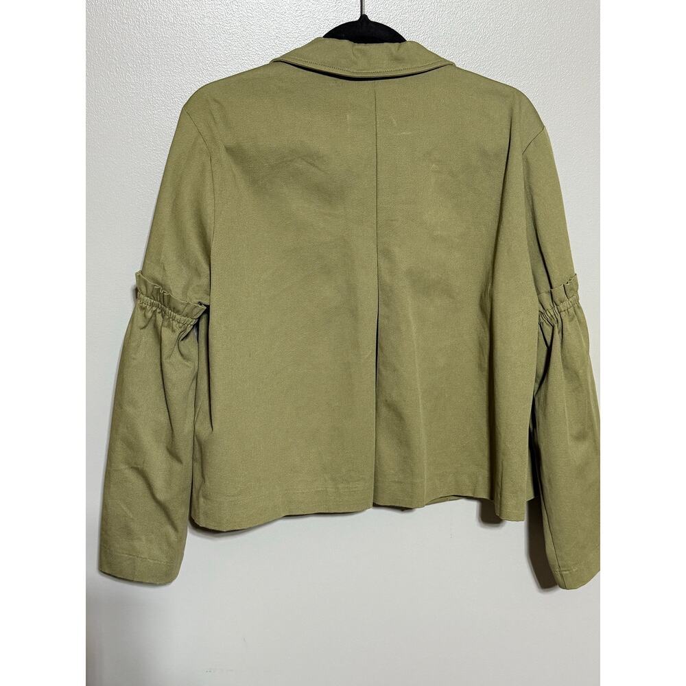 Contemporary Mod Ref Green Short Jacket Tortoise … - image 2